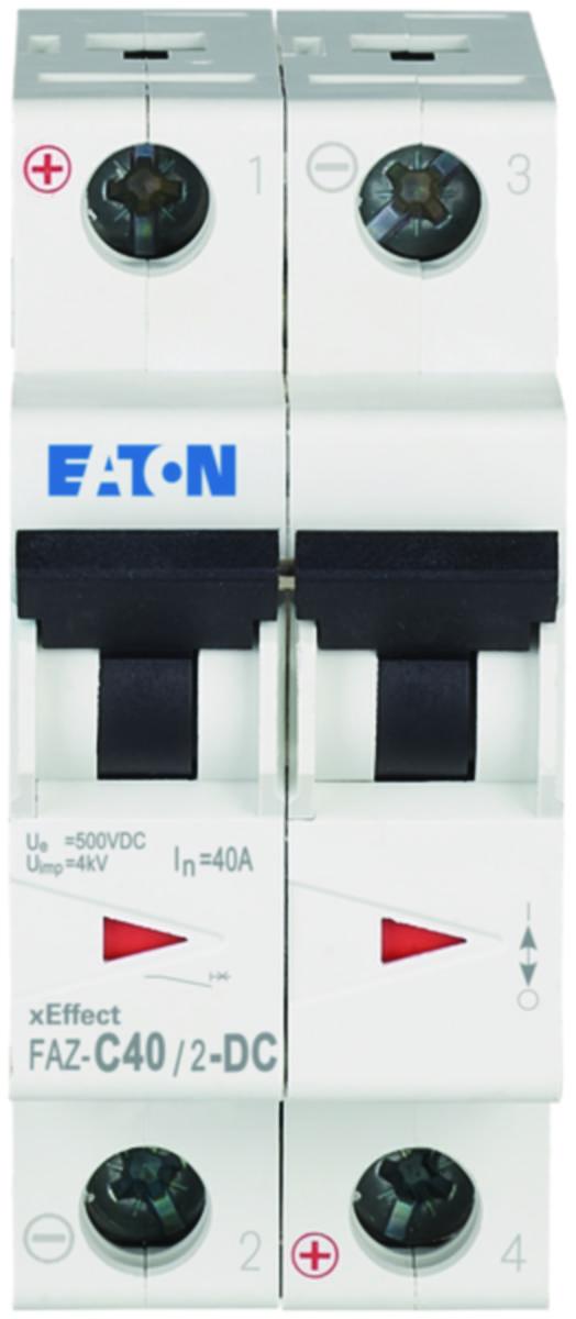 Automatsikring FAZ DC - FAZ-C40/2-DC