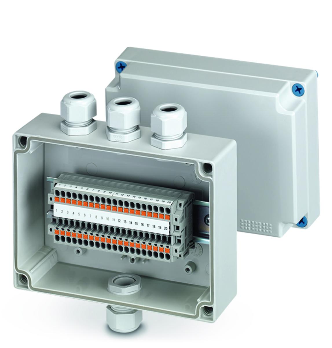 Koblingsboks Phoenix - KOBLINGSBOKS MED 20 REKL