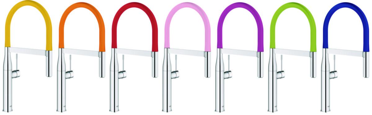 Farget tut for Essence Grohflex - Grohe Essence Grohflex slange Profi marmor
