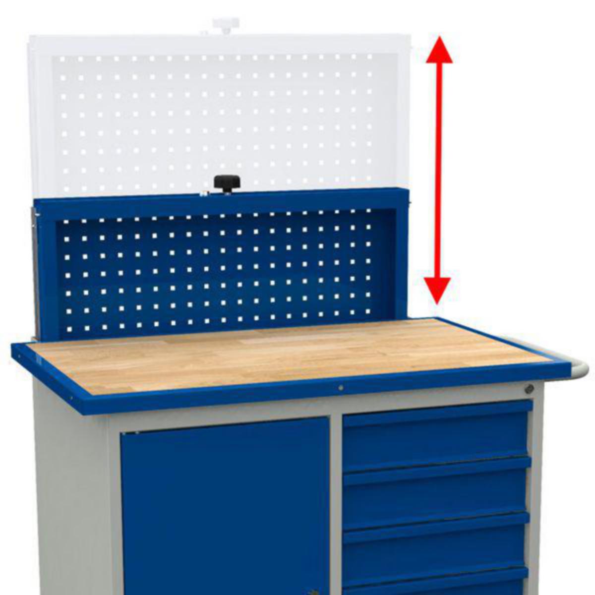 Verktøytavle heisbar - Verktøytavle heisbar med lås SM tilbehør verktøyvogn