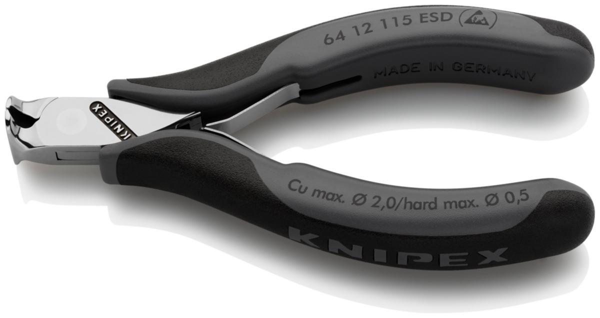 Endeavbiter Knipex 6412 ESD - Endeavbiter elektronikk 6412 Knipex 115mm ESD