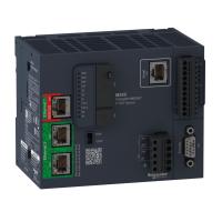 Modicon TM262 PLS, Motion, 5ns/instruksjon, 4 axes, Ethernet, Sercos 3, Modbus