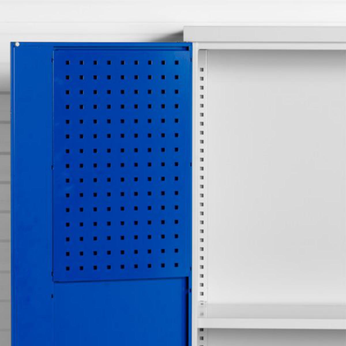 Verktøyplate SMV Dør - Verktøytavle skapdør SM 338x600mm bå