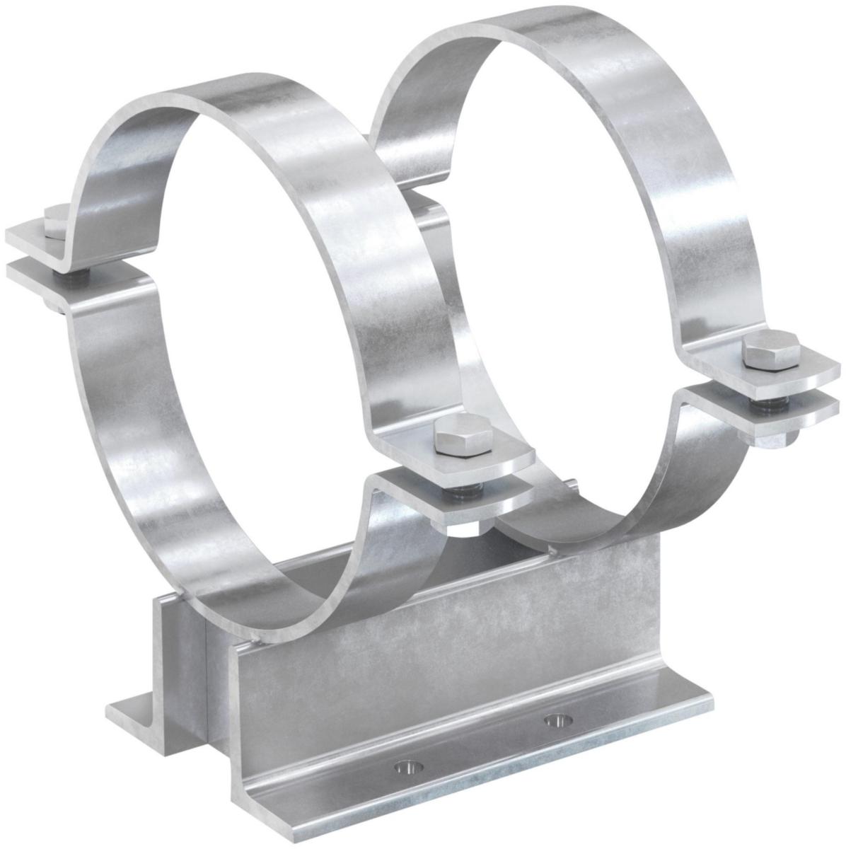 Rørsko FMPS 2/2, elforzinket, FMS skinnesystem, fischer - 300 2/2-110 mm FMPS Rørsko FZV - FMS Tung/Industri system