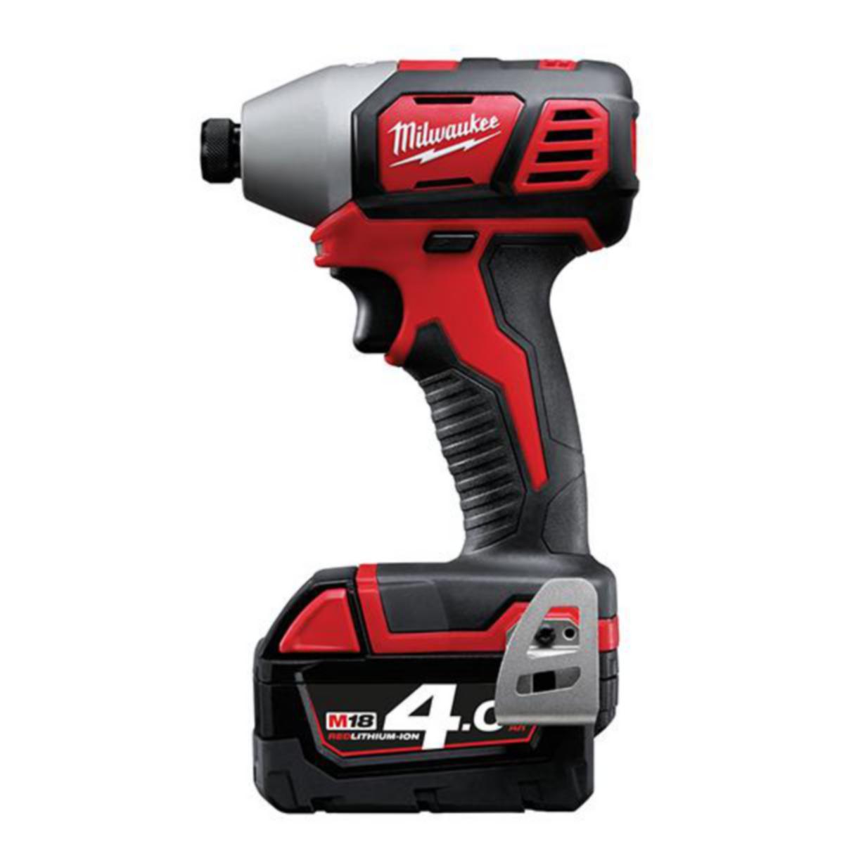 Slagskrutrekker Milwaukee M18 BID-402C - Slagskrutrekker M18 BID-402C Milwaukee 18V 4.0Ah koffert