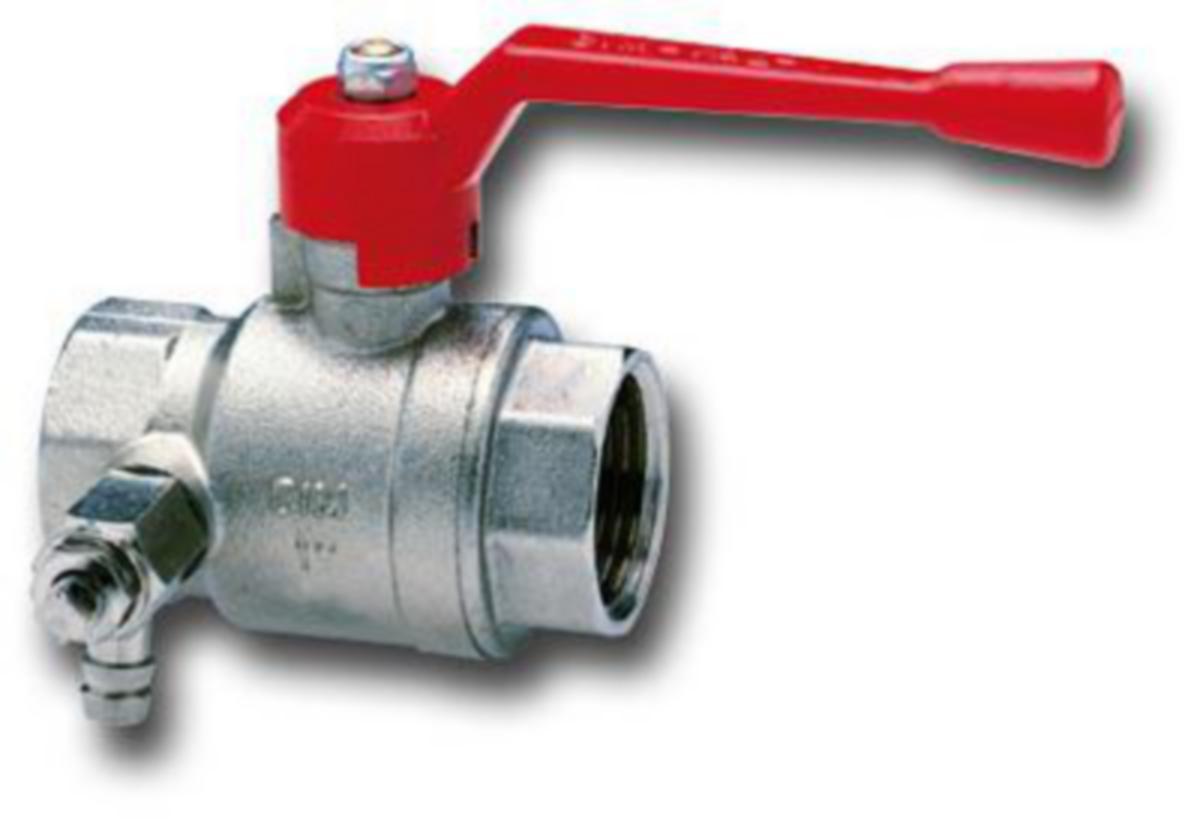 Kuleventil med uttapping, CIM 200 - 1/2" kulevent.m/uttapping CIM 200