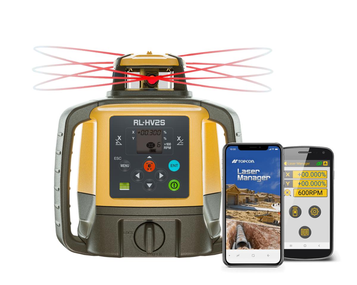 Rotasjonslaser Topcon RL-HV2S - Rotasjonslaser RL-HV2S Topcon