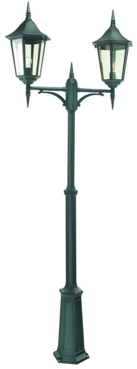 Stolpearmatur Norlys Modena 382 - Stolpelampe Modena Big 382 sor