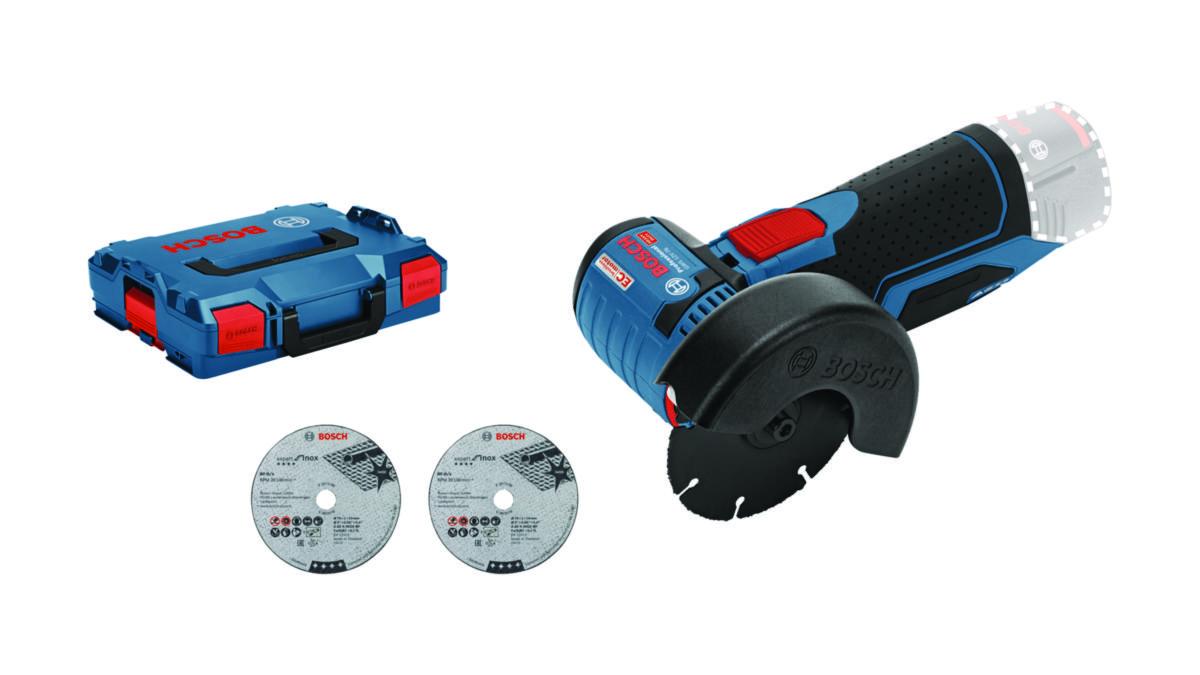 Vinkelsliper Bosch GWS 12-76V-EC Solo - Vinkelsliper GWS 12V-76 Bosch 12V solo L-BOXX 102