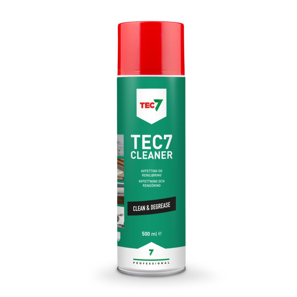 Rense- og avfettingsmiddel Relekta Tec7 - Rensemiddel Tec7 Cleaner Relekta 500ml aerosol