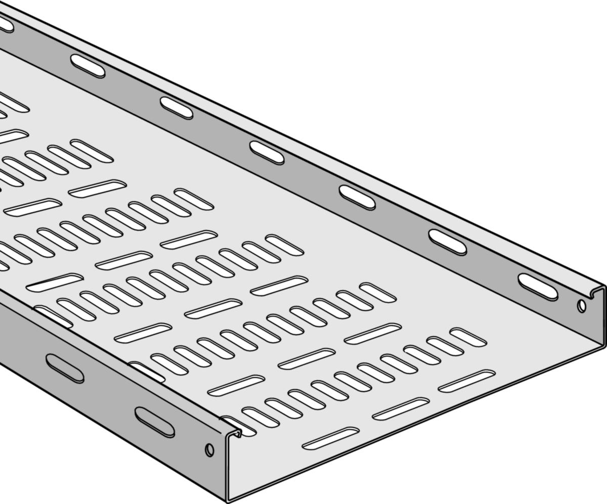 Kabelrenne Wibe W3/40 SZ - Kabelrenne W3/40-100 Sz L3M