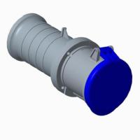 Skjøtekontakt IPS T&amp;S CSG IP44 Amphenol