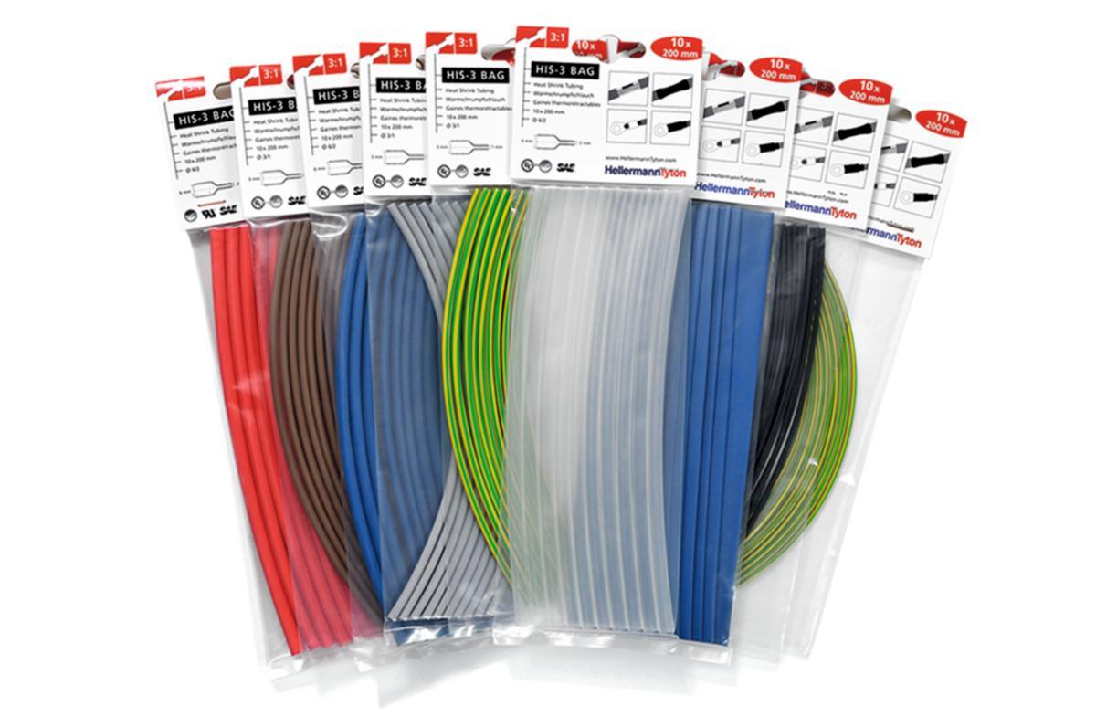 Krympeslange HIS-3 Bag Mix - Krymp HIS-3-BAG-6/2 MIX