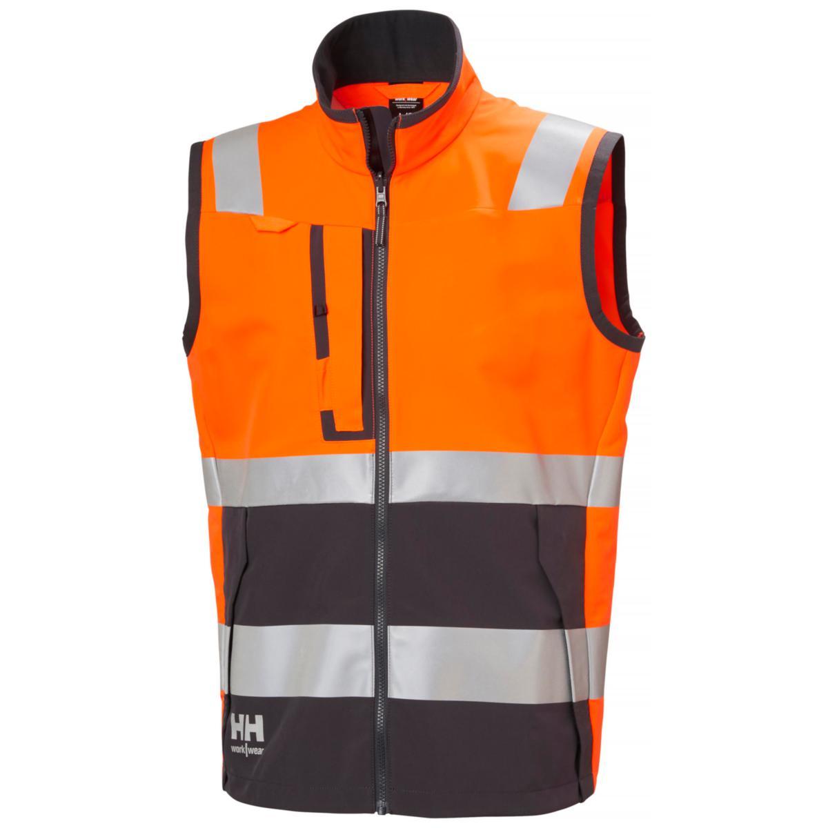 Vest HH Alna 4X Tech HiVis kl.1 - Vest HH Alna 4X Tech HiVis kl.1 oransje str XS
