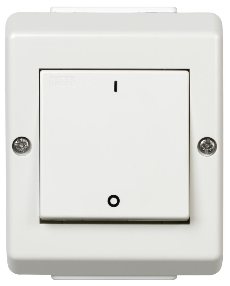 Brytere Elko S16 VP - Bryter S-16/2 VP pol.hvit