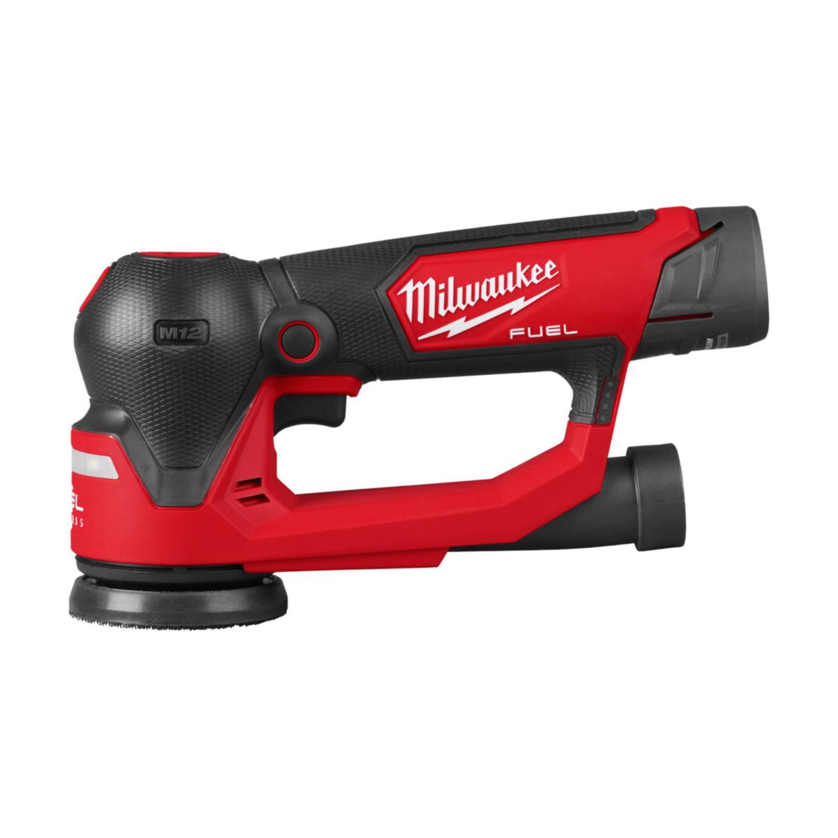 Eksentersliper Milwaukee M12 FSDR75-202B - Eksentersliper M12 FSDR75-202B Milwaukee 12V 2x2.0Ah
