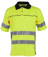 Piqueskjorte BS Bergset HiVis kl.2