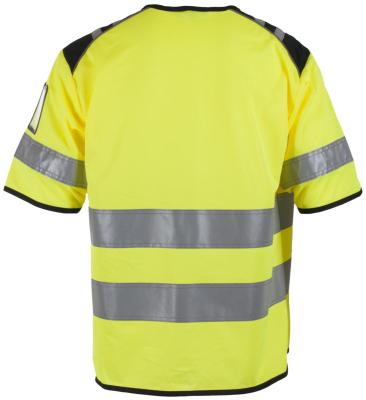 Refleksvest BS Gran med ermer HiVis kl.3 gul/sva str XL