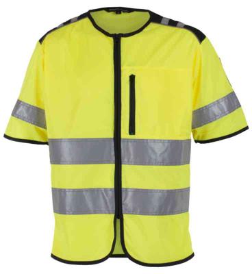 Refleksvest BS Gran med ermer HiVis kl.3 gul/sva str XL