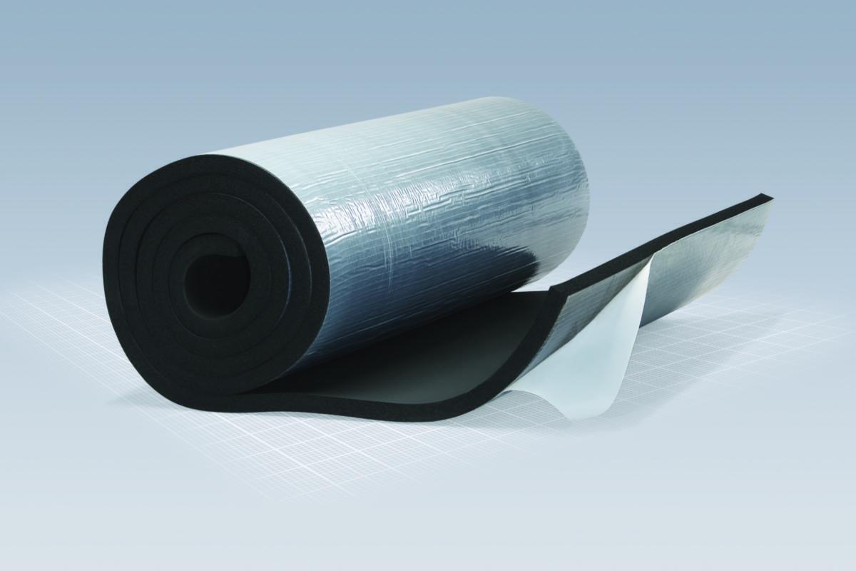 Selvklebende plater på rull, AF/Armaflex - 10mm Selvklebende platerull 10mm x 1000mm x 10 000mm