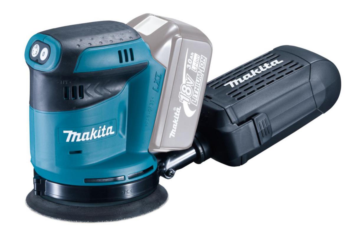 Eksentersliper Makita DBO180 18V Solo - Eksentersliper DBO180 Makita 18V Solo