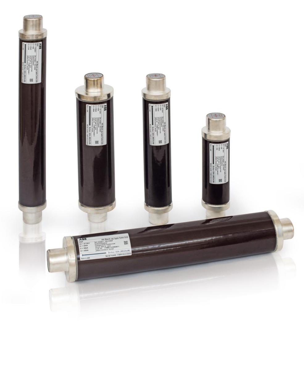 Høyspentsikring ABB CEF 24KV - CEF 10/24kV 25A 442/53mm S