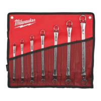 Ringnøkkelsett Milwaukee dobbel 7pk