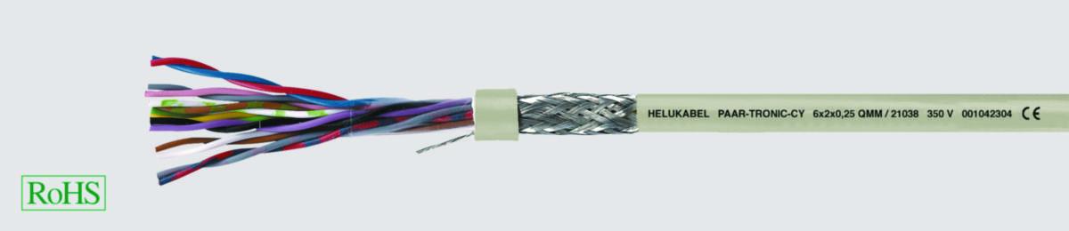 LiYCY Skjermet PVC par-kabel Primatec - LIYCY 2X2X0.75 Skjermet PVC par-kabel