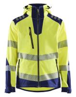 Softshelljakke Blåkläder 4491 HiVis kl.3