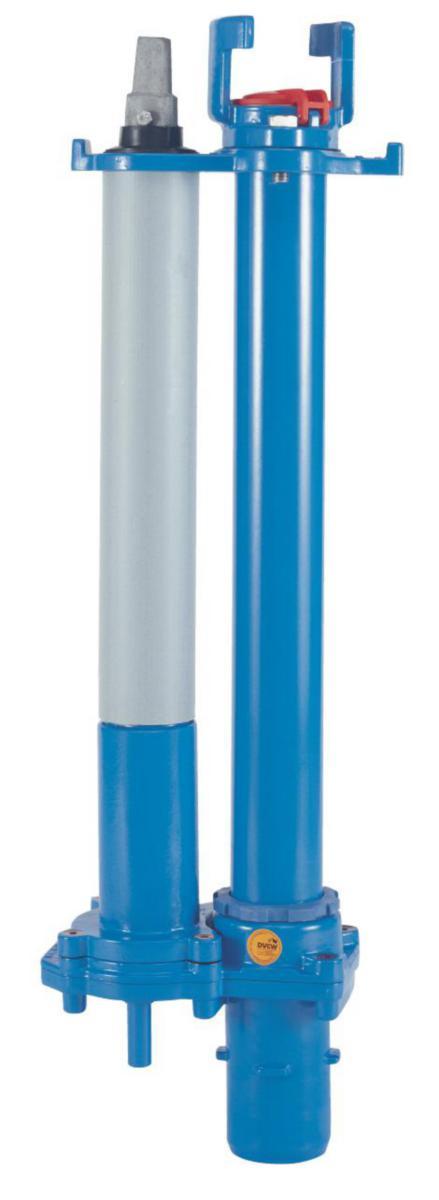 Brannhydrant, fristrøm med spissende (490S) og flens (490F) Baio - DN80 Baio Brannhydr. RD950 L=800mm Fristrøm