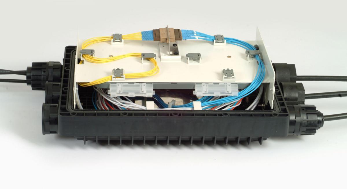 Skjøteboks Nexans WTC med tilbehør - WTC2 96skjøt + 12 MU adapter