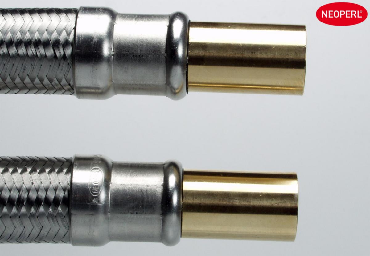 Tilkoblingsslange Neoflex EPDM, rett/rett kobling med flatt ende, a-collection - 28x28 L-1000mm Trykkslange EPDM rett glattende RSK8190194