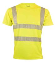 T-skjorte Tracker® Cooldry HiVis kl.2 gul