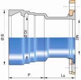 Flensemuffe Universal 2-kamret Tyton, PAM