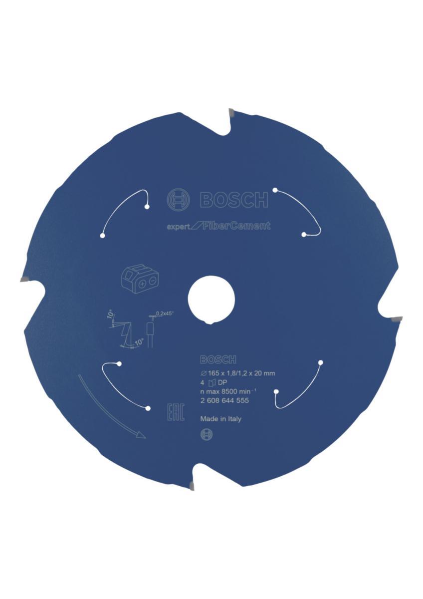 Sirkelsagblad Bosch Expert Acc for Fiber Cement - Sirkelsagblad Exp Acc Fibercem Bosch Ø165x20mm 4T