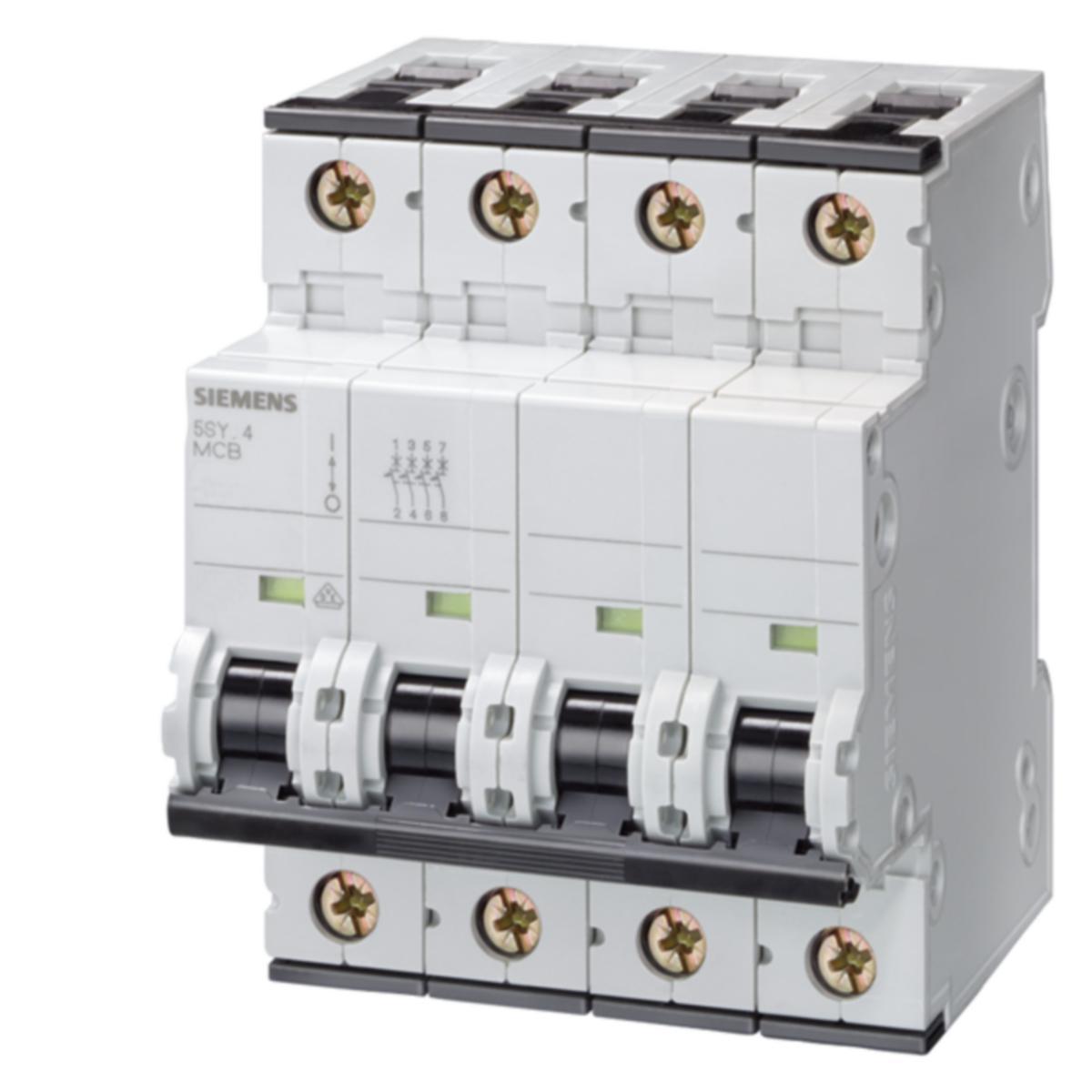 Inntaksautomat OV 400V 5SY, Siemens - OV 10KA 4/32A 5SY4 432-8FA