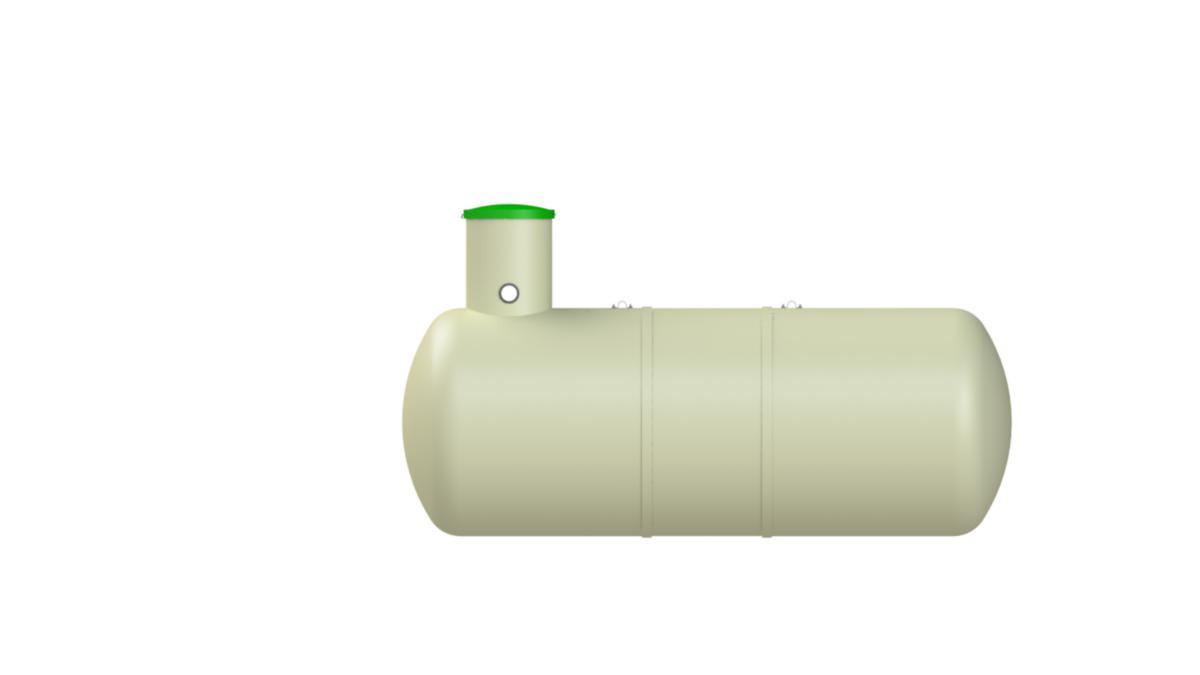Samletank liggende, Kingspan - 8000 ltr. Samletank liggende 1600 x 4300 mm Kingspan