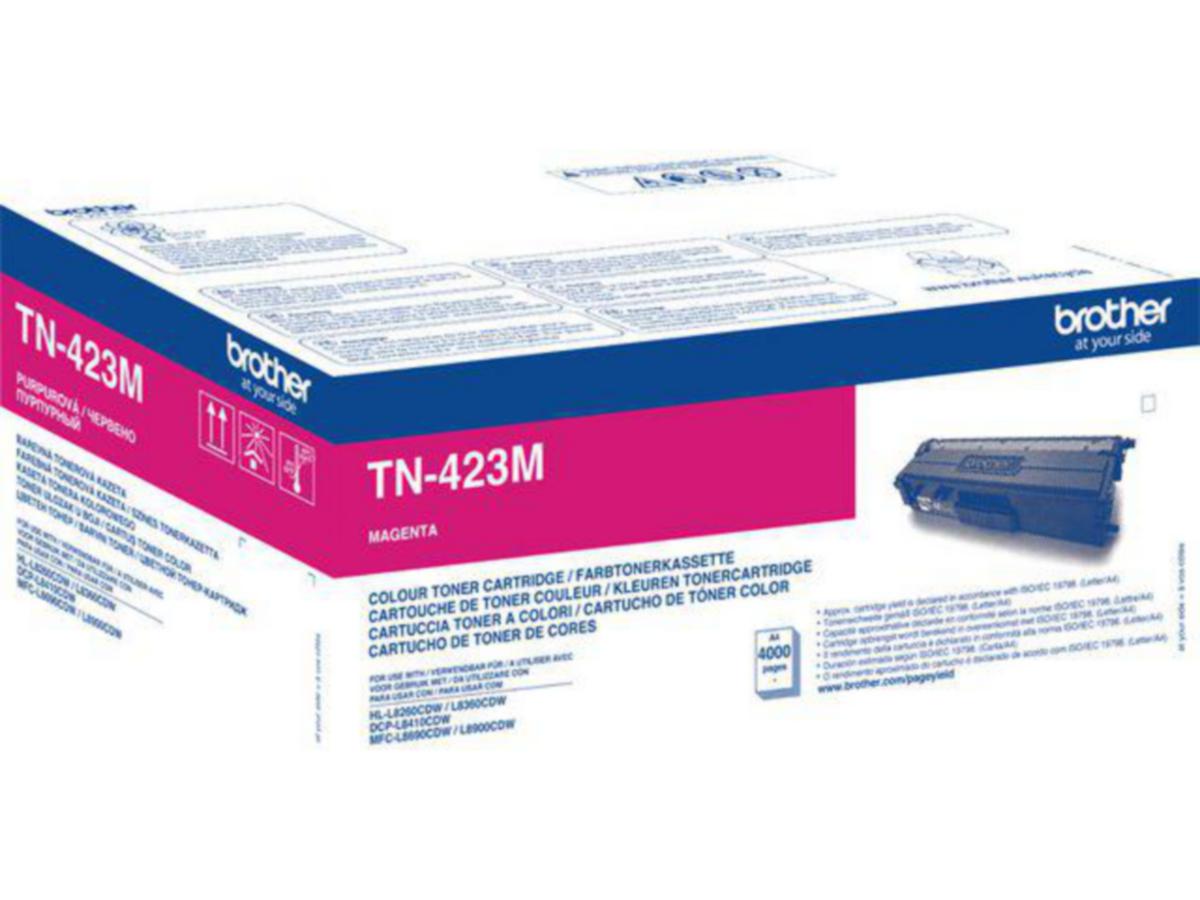 Toner TN423M Brother 4K rød - Toner TN423M Brother 4K rød