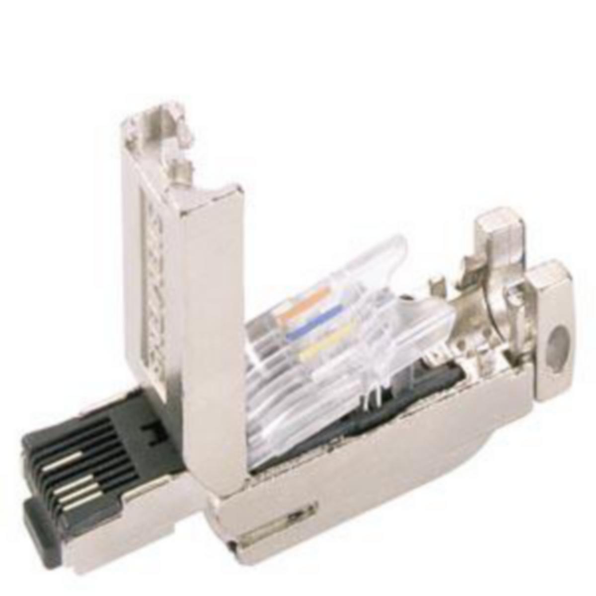 IE FC Siemens RJ45 plug - IE FC RJ45 PLUG 180 2x2 