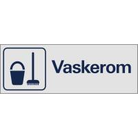 Skilt Systemtext "Vaskerom"