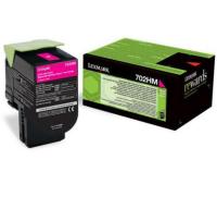 Toner 70C2HM0 Lexmark CS410DN rød