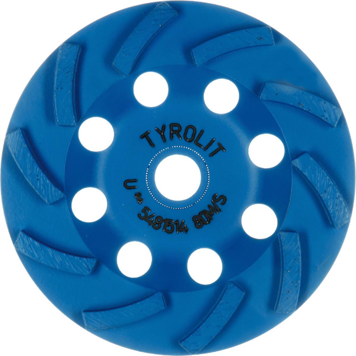 Diamantslipetallerken Tyrolit Standard Turbo - Diamantslipekopp Premium DGU Tyrolit Ø180X32X22.23mm Turbo