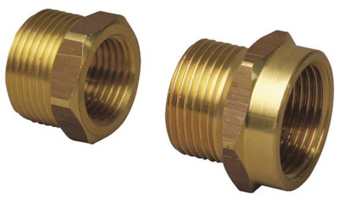 Overgangsnippel, Uponor - G3/4"xRp 1/2" Uponor reduksjon gulvvarme