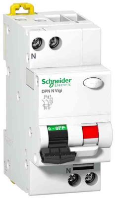 Ahlsell J F Aut Dpn N 16a C 30ma A Si Jordfeilautomat Schneider Dpn N Vigi